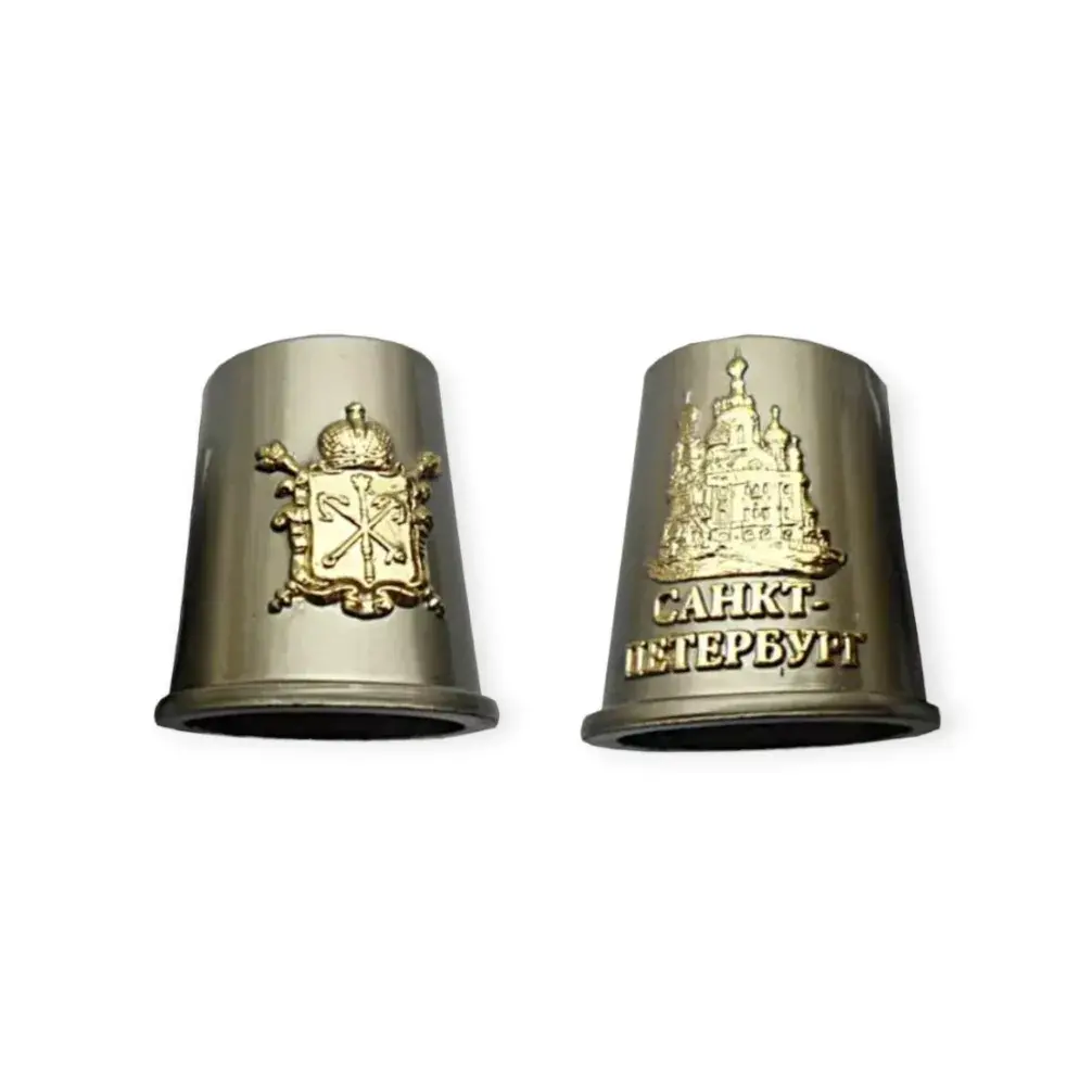 Напёрсток СПб Спас хром матовый