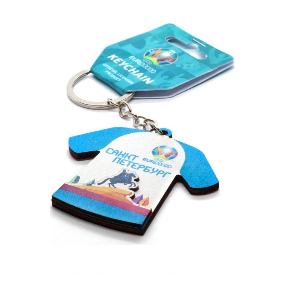 Брелок деревянный Санкт-Петербург Медный всадник